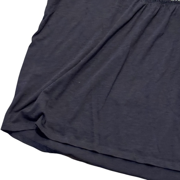 Lane Bryant Blue White Flutter Sleeve Blouse Size 18/20 Flowy Bohemian Festival - Picture 3 of 7